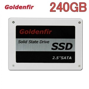 CSN625#SSD Goldenfir 240GB SATA3 / 6.0Gbps 新品 2.5インチ 高速 NAND TLC 内蔵 デスクトップPC ノートパソコン