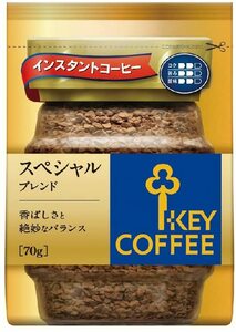 キーコーヒー インスタントコーヒー スペシャルブレンド 詰め替え用 70g×3袋