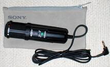 SONY ECM-909A Stereo Electret Condenser Microphone 綺麗 ワンポイント ステレオ コンデンサーマイク 出力OK！ 送料390円_画像5