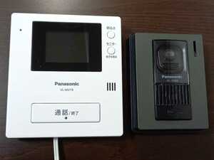 【送料無料】Panasonic パナソニック カメラ玄関子機 VL-V566 テレビドアホン VL-MV19 ワイヤレスモニター ドアホン親機 動作確認済み