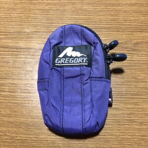 グレゴリー GREGORY 旧ロゴ 小物入れ 携帯ケース ミニポーチ