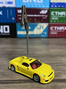 *RUF CTR3 yellow color memory stand * original processed goods memory clip car miscellaneous goods stationery hand made roof Porsche 