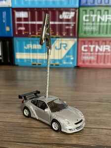 ◎RUF RGT メモスタンド◎オリジナル加工品 メモクリップ 車雑貨 文具 ハンドメイド ルーフ ポルシェ 911