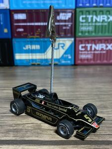 * Lotus 79 memory stand * original processed goods memory clip car miscellaneous goods stationery hand made Lotus F1