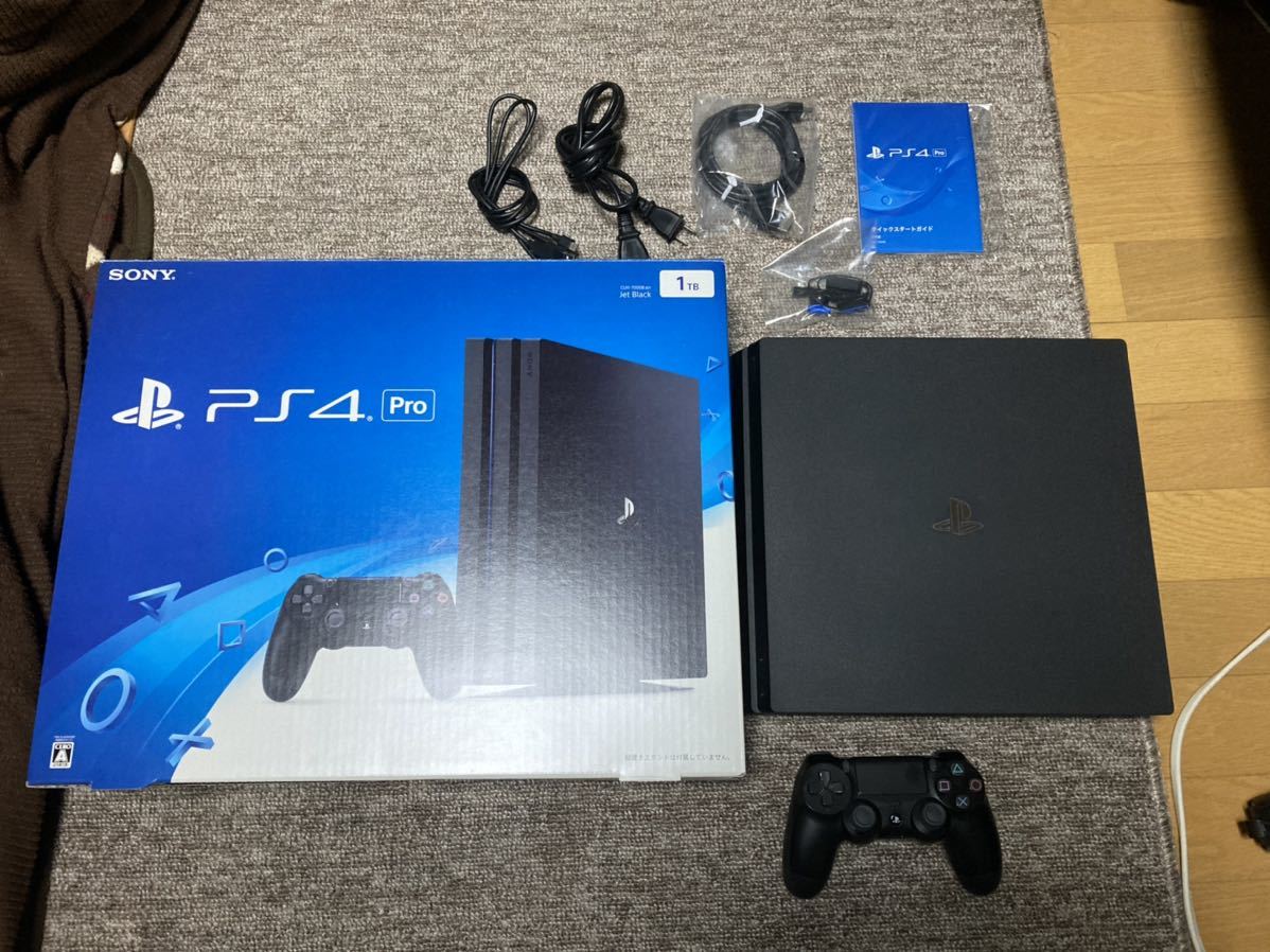 SSD 1TB換装 PS4 Pro 本体 CUH-7000BB01おまけつき blog.fundly.com