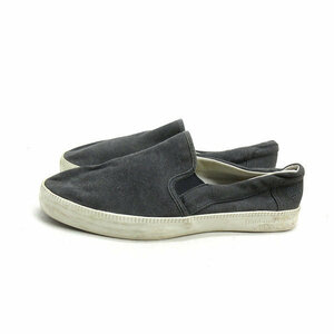 y#[25.5cm] Timberland /TIMBERLAND canvas slip-on shoes shoes # ash MENS/10[ used ]