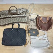 1円～ 超豪華まとめ 20点 セット ブランド まとめ /VUITTON / GUCCI / coach / Hunting world / FURLA/ノーブランド バッグ 断捨離_画像2