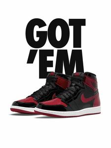 NIKE AIR JORDAN 1 Patent Bred US11 29cm 新品　国内正規品　RETRO エアジョーダン1 パテント　ナイキ