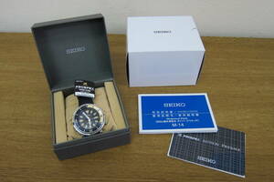 【12023】SEIKO　4R35-04R0　セイコー　プロスペック　ダイバースキューバ　メカニカル　腕時計　コレクション　箱付