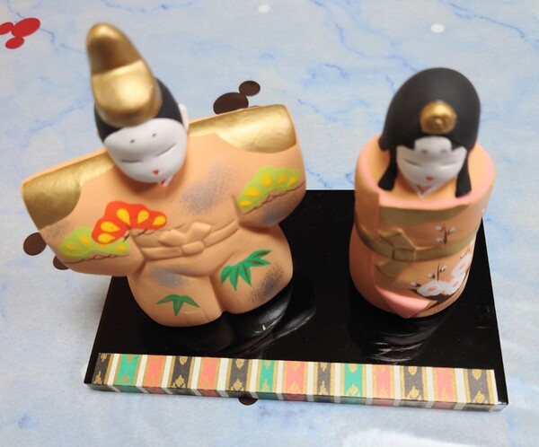 雛人形 木目込み ミニサイズ 昭峰作