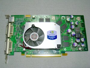 【中古】NVIDIA Quadro FX 1400 128MB Dual DVI DDR3