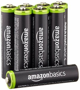  充電池 充電式ニッケル水素電池 単4形8個セット (最小容量800mAh、約1000回使用可能)