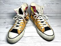 【即決】CONVERSE 25cm ハイカットスニーカー コンバース US7 オールスター ALLSTAR コットン サーフィン SUMMER_画像2