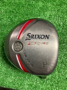 yh-219 中古　ドライバーヘッド単品 　ダンロップ　SRIXON ZR-600　9.5°