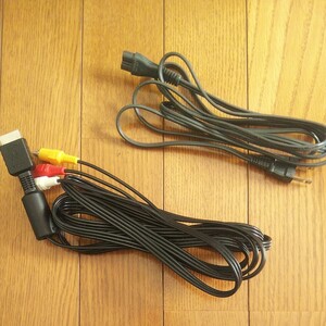 プレイステーション AVケーブル+電源ケーブル