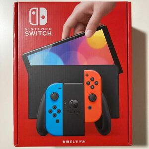 【新品】Nintendo Switch ネオンブルー ネオンレッド ニンテンドースイッチ 有機el