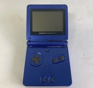 ジャンク品 ゲームボーイアドバンスSP 本体 GBA アズライトブルー