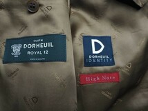 新品25万円 オンワード樫山 DORMEUIL IDENTITY 日本製 秋冬『ドーメル ROYAL 12』 フランネル ダブル スーツD6/94(A6相当)茶 SW2012_画像5