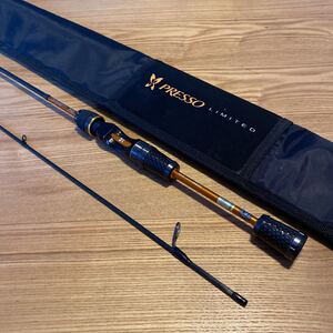DAIWA ダイワ PRESSO LTD プレッソリミテッド 新品同様品を送料無料で。ロッド 62XUL-SMTT-J