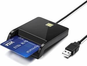 ICカードリーダー マイナンバー対応 確定申告 icカードリーダーライタ USB接続型 住民基本台帳カード 国税電子申告 納税システム e-Tax対応
