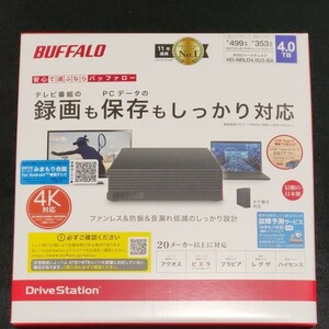 バッファロー 　外付け　ハードディスク HD-NRLD4.0U3-BA