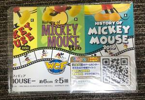 ディズニーキャラクターズ　ワールドコレクタブルフィギュア‐HISTORY OF MICKEY MOUSE‐　販促ポスターのみ 非売品