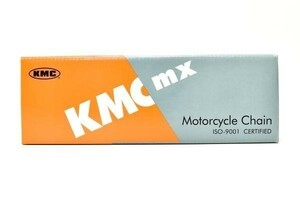 KMC製 シルバードライブチェーン420DX-100L 適合：12V CD90