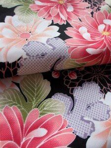 [ capital beautiful guarantee ]... kimono [.]H*L*F* black series /. floral print [K-53]