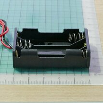 単4×3本 (4.5V) 14cmリード線付き電池ホルダー (AAA電池ボックス ケース)_画像2