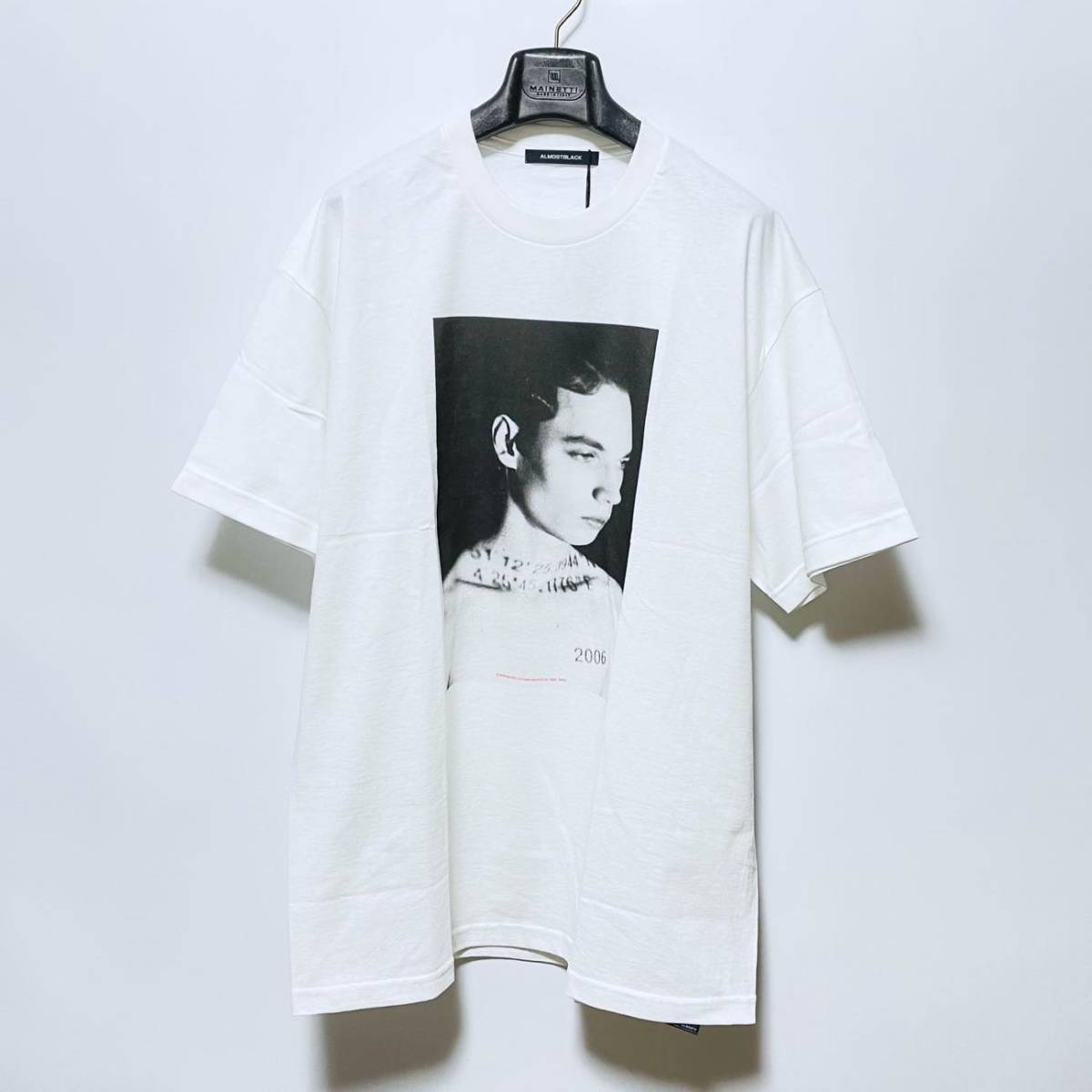 新品 定価44000円 オールモストブラック 21ss ダメージ ビッグ ニット
