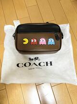 未使用品COACH（コーチ）×パックマン斜め掛けショルダー　ブラウン_画像4