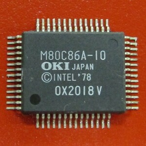 [. warehouse CPU discharge 250] Oki Electric 8086 M80C86A-10 QFP