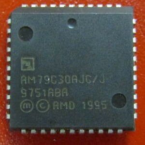 [. warehouse CPU discharge 313]AMD AM79C30AJG/J 9751ABA PLCC