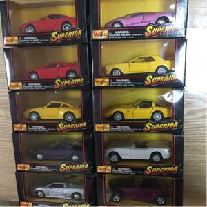  известная машина 1/38 модель Porsche Chevrolet Lamborghini и т.п.,10 шт. комплект ①4980 иен включая доставку 