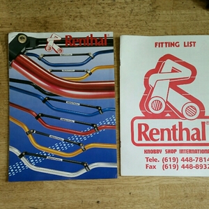 1989 Renthal カタログ