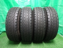 195/70R15 106/104LT●ダンロップ エナセーブ DUNLOP ENASAVE VAN01 中古タイヤ4本●ヌ87_画像1