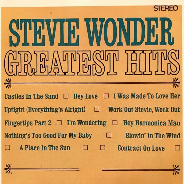 Stevie Wonder / GREATEST HITS 1