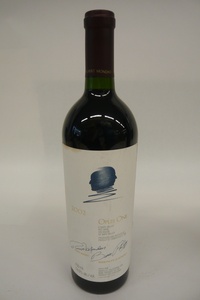 1円～おたからや◆K0111-25　オーパスワンOPUS ONE　2002　赤　14％　750ml　カリフォルニア　ワインWINE