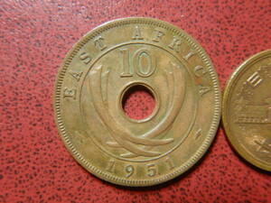 外国・英領西アフリカ／１０セント青銅貨（1951年）　220124