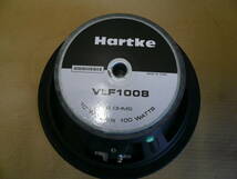 ■ウーファー■Hartke WOOFER 100WATTS VLF1008 2個セット　動作未確認_画像4