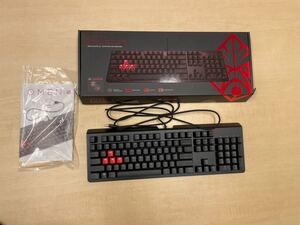 HP OMEN by HP ENCODER◆ゲーミングキーボード/茶軸