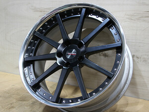 A489 高級 鍛造品 深リム ハイパーフォージド HYPER FORGED HF-C10 22X10J+47 PCD130 1本 ポルシェ カイエン アウディ Q7 VW トゥアレグ