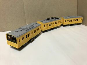 【プラレール】201系通勤電車（カナリア） 美品