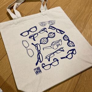 新品 未使用 眼鏡市場 トートバッグ メガネ柄 エコバック エコバッグ