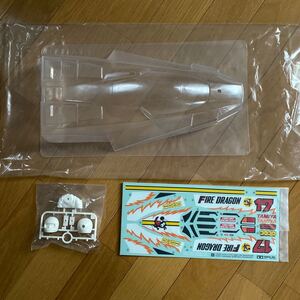 タミヤ ファイヤードラゴン ボディ ステッカー ドライバー人形