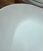 フランスヴィンテージ ピリヴィッツ PILLIVUYT スープ プレート 深皿 白皿 ボウル 5枚セット 無地 ブロカント カフェ インテリア_画像6