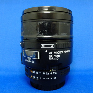 中古Bランク【ニコン / Nikon】 単焦点マクロレンズ AI AF Micro-Nikkor 60mm f/2.8D