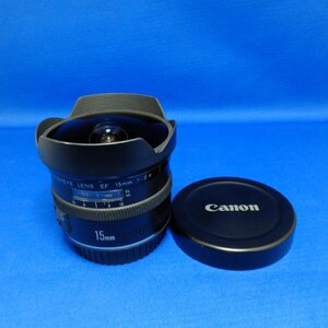 中古Aランク【キヤノン / Canon】単焦点超広角レンズ EF15mm F2.8 フィッシュアイ