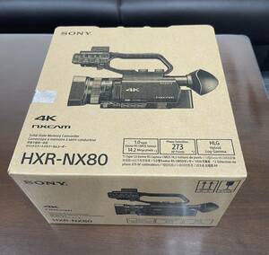 SONY ソニー　NXCAMカムコーダー　業務用　HXR-NX80 未使用