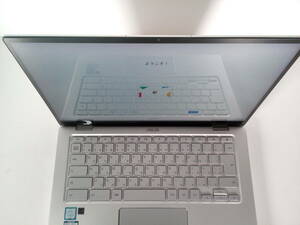 展示品 Chromebook Flip C434TA-AI0115 シルバー Core i5 8200Y/8GB/64GB タッチパネル クロームブック ハイエンド ノートパソコン PC ASUS